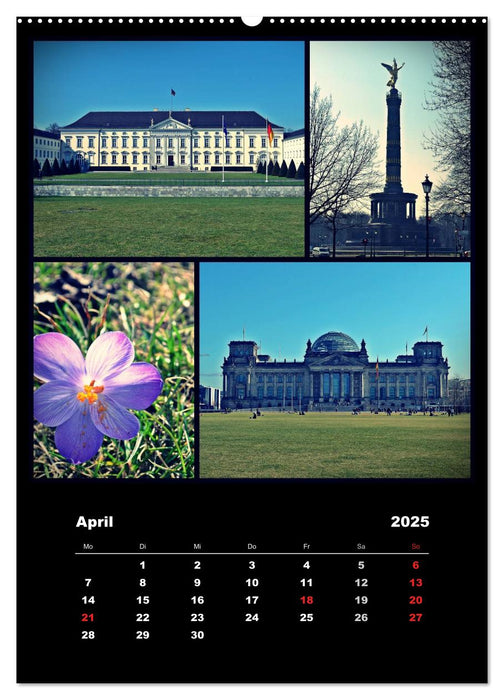 BERLIN / vertikal (CALVENDO Premium Wandkalender 2025)