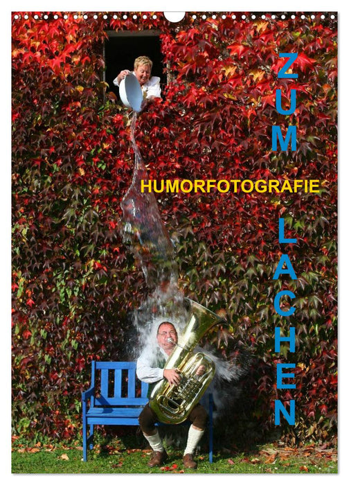 ZUM LACHEN - Humorfotografie (CALVENDO Wandkalender 2025)