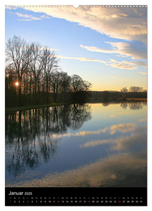 Gespiegelte Natur (CALVENDO Wandkalender 2025)