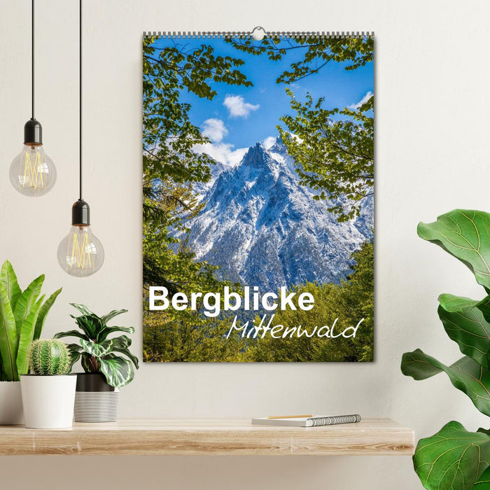 Bergblicke - Mittenwald (CALVENDO Wandkalender 2025)