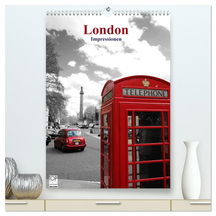 London - Impressionen (CALVENDO Premium Wandkalender 2025)