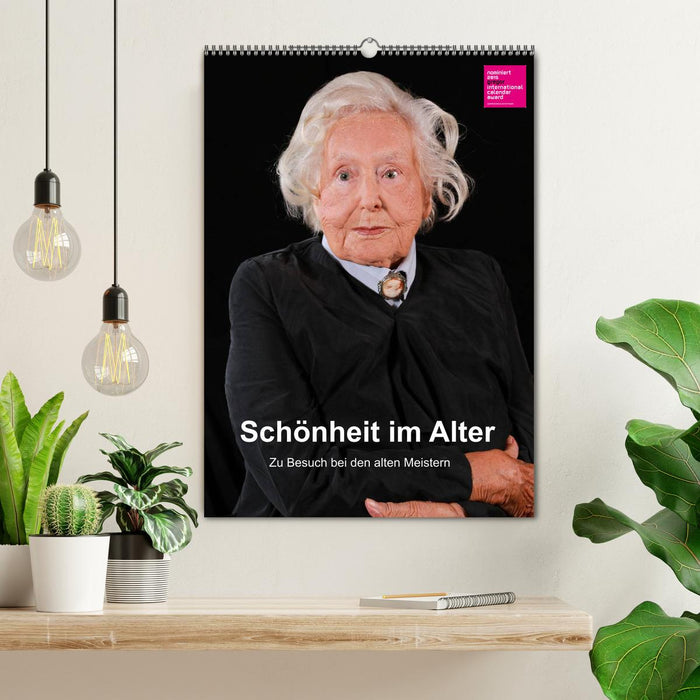 Schönheit im Alter - Zu Besuch bei den alten Meistern (CALVENDO Wandkalender 2025)