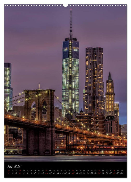 New York City (CALVENDO Premium Wandkalender 2025)