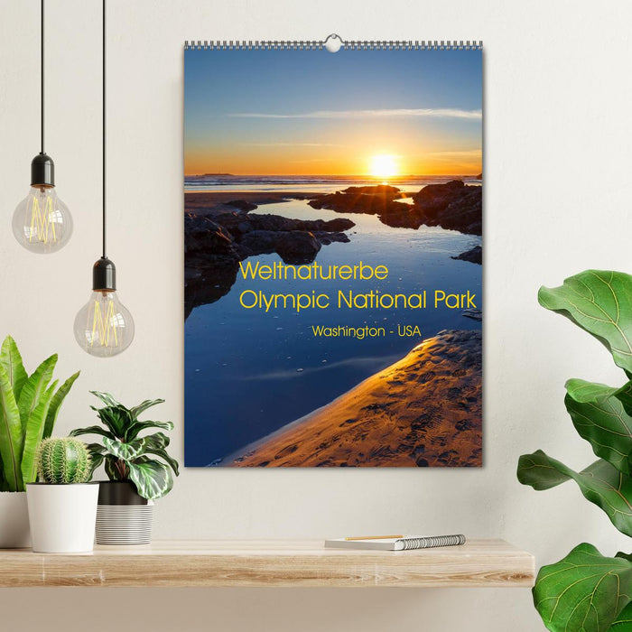 Weltnaturerbe Olympic National Park (CALVENDO Wandkalender 2025)