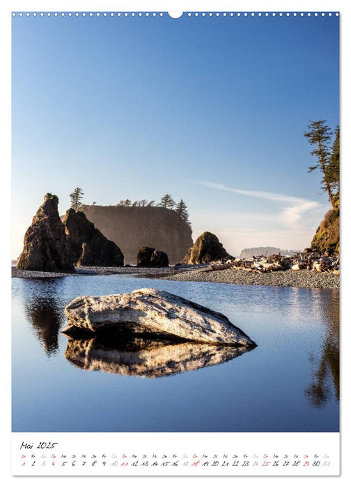 Weltnaturerbe Olympic National Park (CALVENDO Wandkalender 2025)