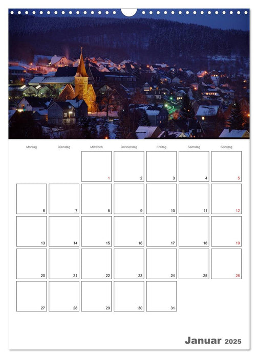 Das Siegerland (CALVENDO Wandkalender 2025)