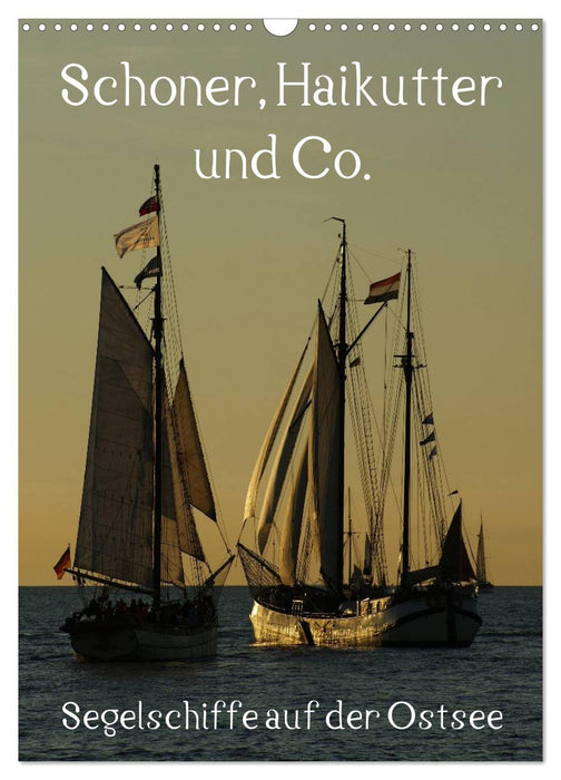 Schoner, Haikutter und Co. - Segelschiffe auf der Ostsee (CALVENDO Wandkalender 2025)