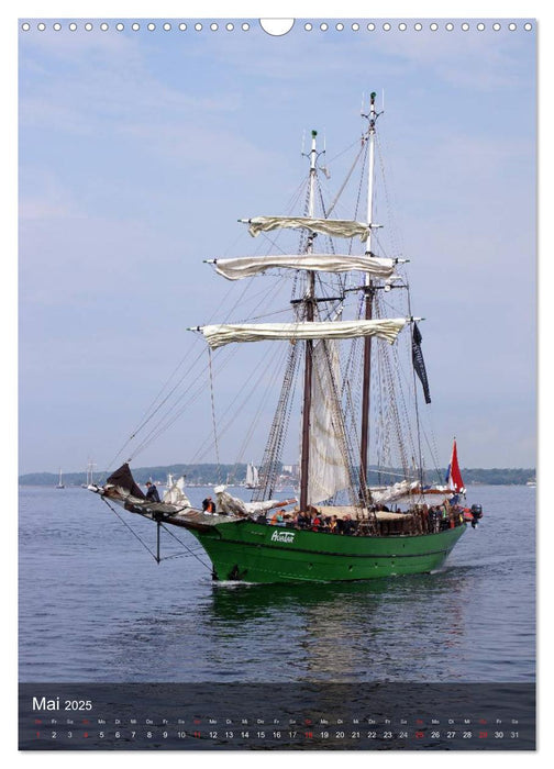 Schoner, Haikutter und Co. - Segelschiffe auf der Ostsee (CALVENDO Wandkalender 2025)