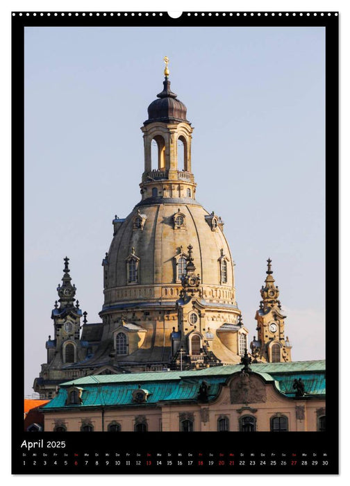 Frauenkirche Dresden (CALVENDO Premium Wandkalender 2025)