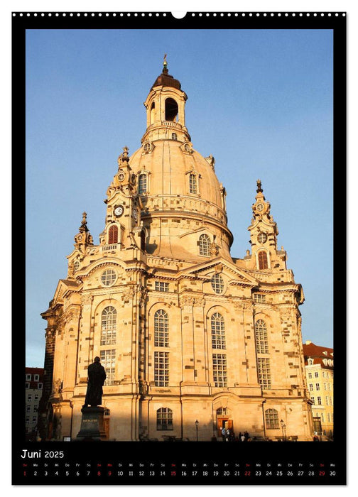 Frauenkirche Dresden (CALVENDO Premium Wandkalender 2025)