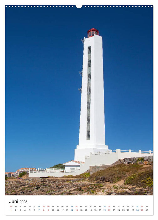 Leuchttürme an der Atlantikküste (CALVENDO Premium Wandkalender 2025)