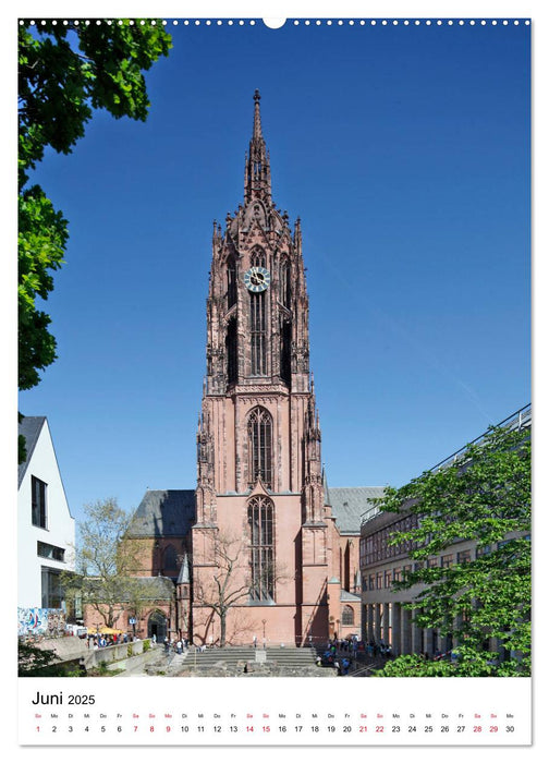 Frankfurt am Main vom Frankfurter Taxifahrer Petrus Bodenstaff (CALVENDO Wandkalender 2025)