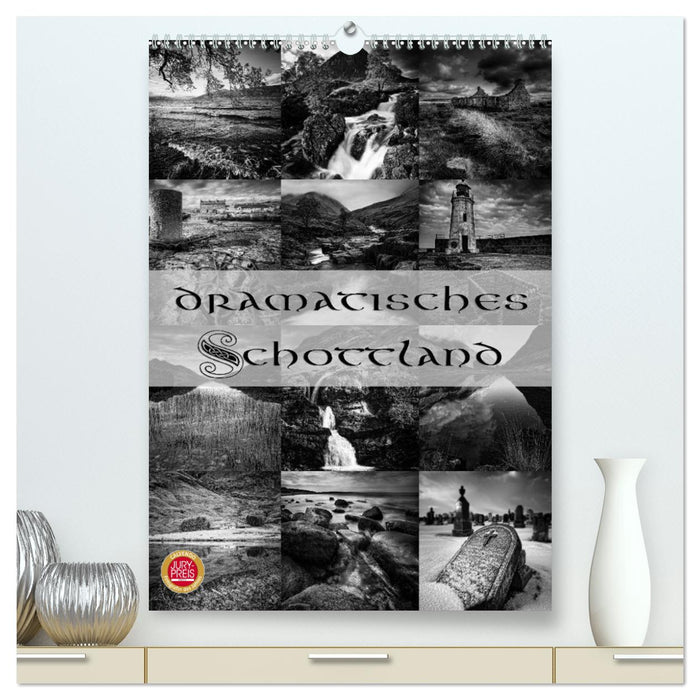 Dramatisches Schottland (CALVENDO Premium Wandkalender 2025)