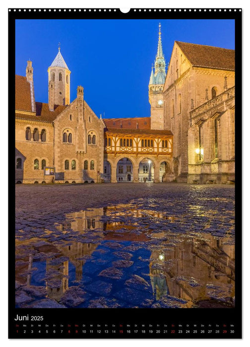 Braunschweig im schönsten Licht (CALVENDO Wandkalender 2025)