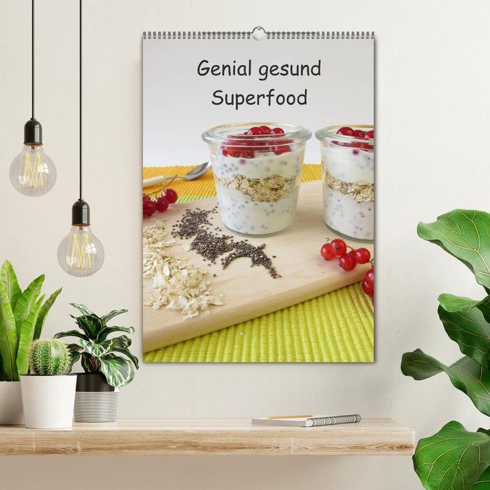 Genial gesund - Superfood (CALVENDO Wandkalender 2025)