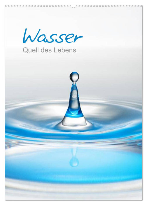 Wasser - Quell des Lebens (CALVENDO Wandkalender 2025)