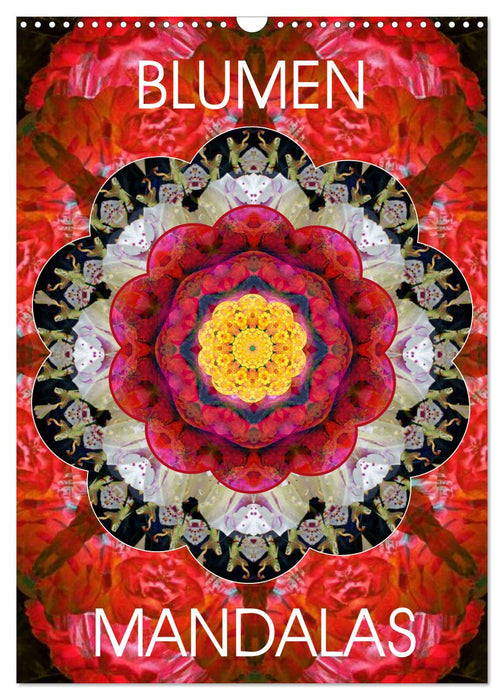 BLUMEN MANDALAS (CALVENDO Wandkalender 2025)