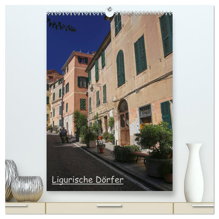 Ligurische Dörfer (CALVENDO Premium Wandkalender 2025)