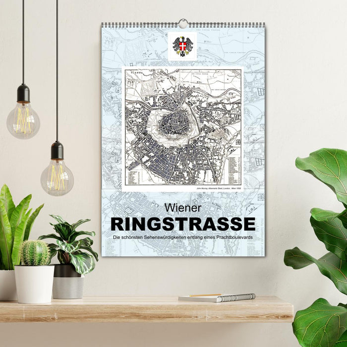 Die Wiener Ringstrasse (CALVENDO Wandkalender 2025)