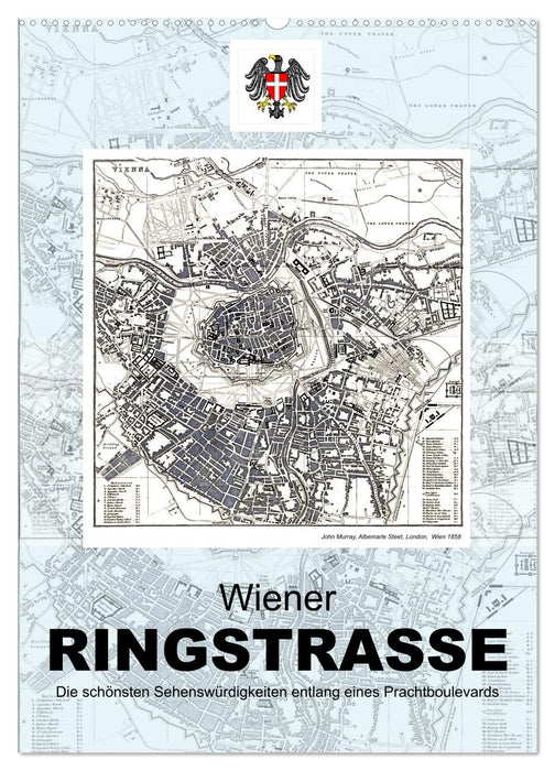 Die Wiener Ringstrasse (CALVENDO Wandkalender 2025)