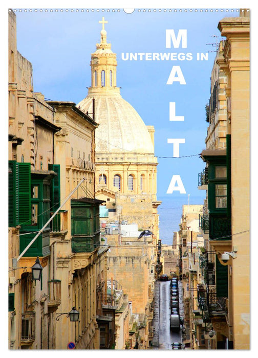 Unterwegs in Malta (CALVENDO Wandkalender 2025)