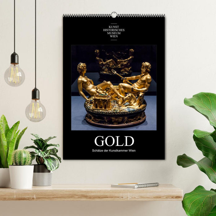 Gold - Schätze der Kunstkammer Wien (CALVENDO Wandkalender 2025)