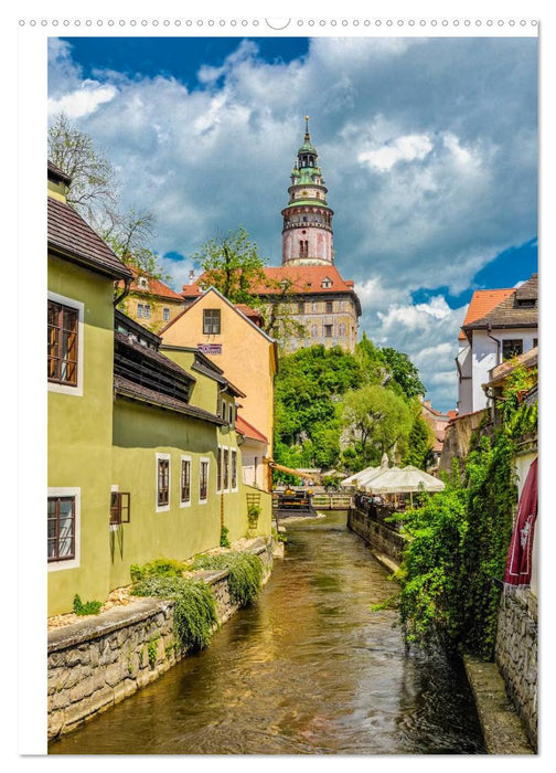 Cesky Krumlov Krumau (CALVENDO Premium Wandkalender 2025)