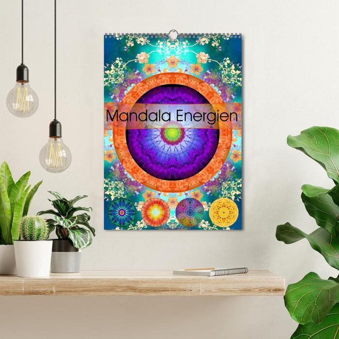 Mandala Energien (CALVENDO Wandkalender 2025)