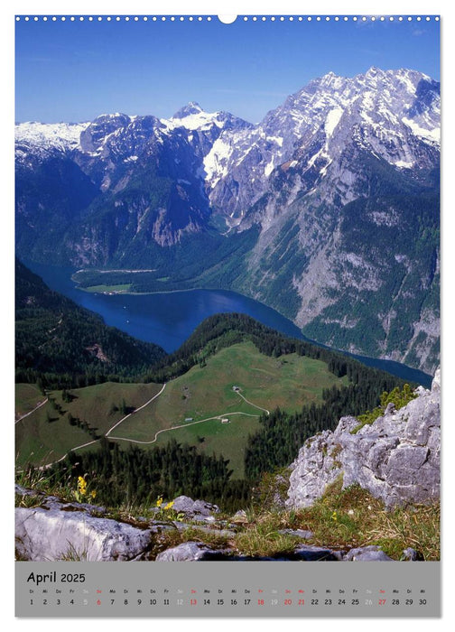 Malerische Bergseen (CALVENDO Wandkalender 2025)