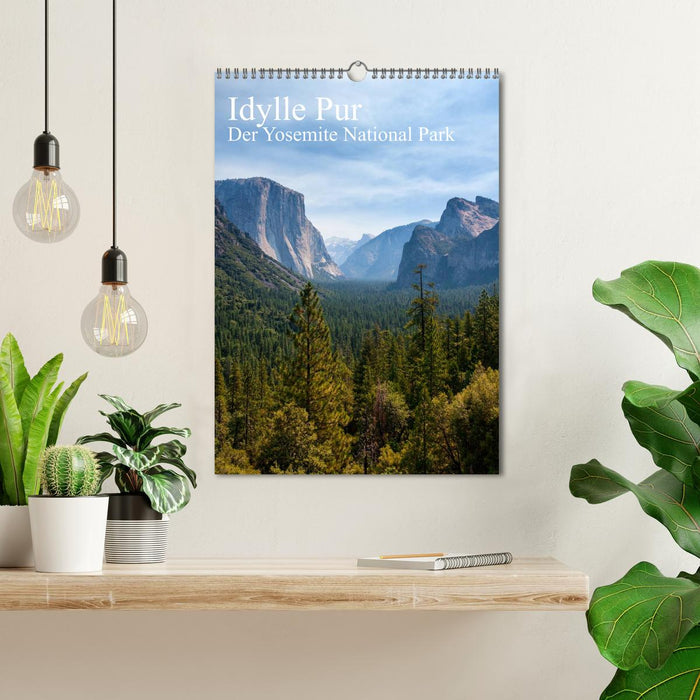Idylle Pur - Der Yosemite National Park (CALVENDO Wandkalender 2025)
