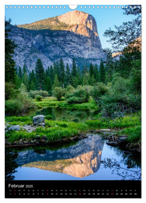 Idylle Pur - Der Yosemite National Park (CALVENDO Wandkalender 2025)