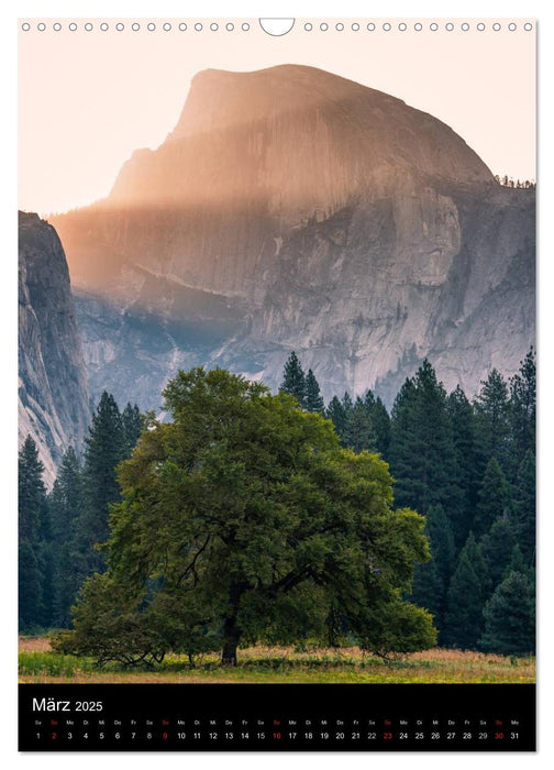 Idylle Pur - Der Yosemite National Park (CALVENDO Wandkalender 2025)