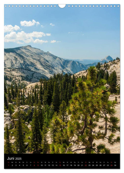 Idylle Pur - Der Yosemite National Park (CALVENDO Wandkalender 2025)