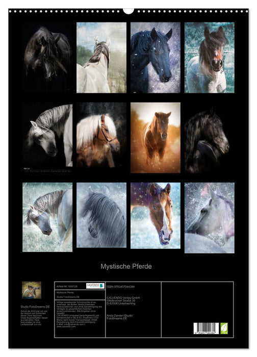 Mystische Pferde (CALVENDO Wandkalender 2025)