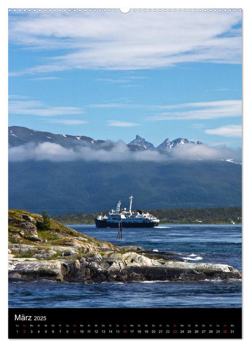 Norwegen (CALVENDO Premium Wandkalender 2025)