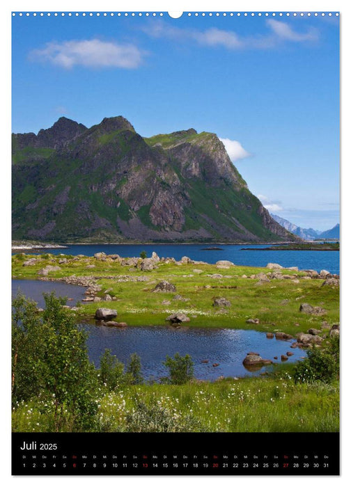 Norwegen (CALVENDO Premium Wandkalender 2025)