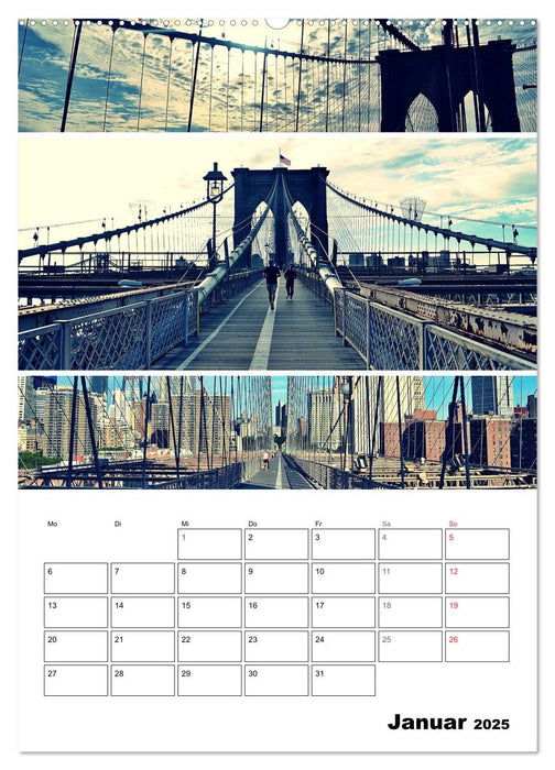 welcome to New York City (CALVENDO Premium Wandkalender 2025)