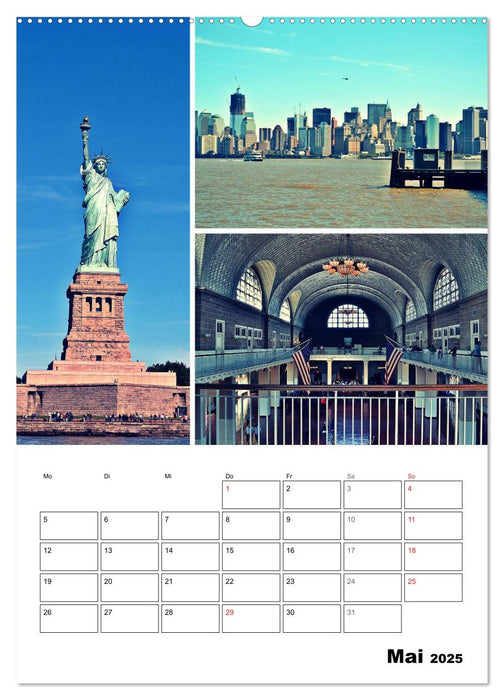 welcome to New York City (CALVENDO Premium Wandkalender 2025)