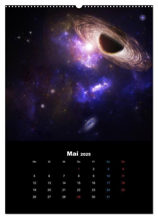 Im Weltraum (CALVENDO Wandkalender 2025)