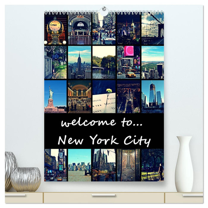 welcome to New York City (CALVENDO Premium Wandkalender 2025)