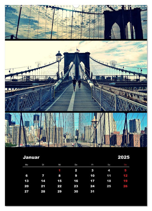 welcome to New York City (CALVENDO Premium Wandkalender 2025)