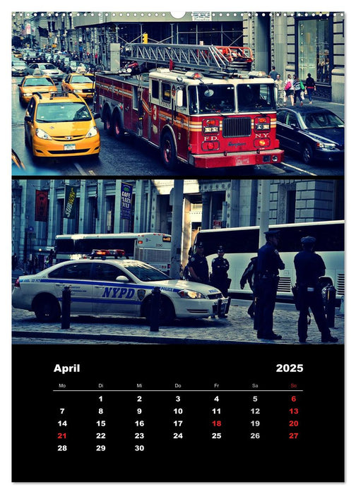 welcome to New York City (CALVENDO Premium Wandkalender 2025)