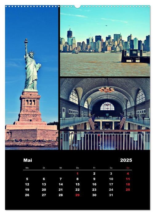 welcome to New York City (CALVENDO Premium Wandkalender 2025)