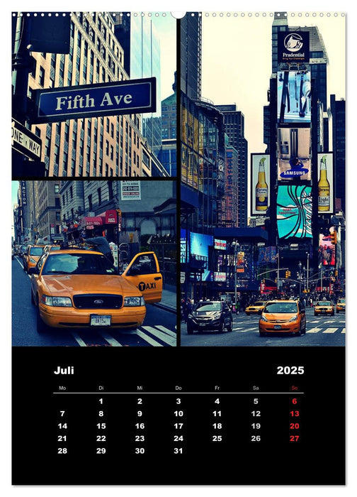 welcome to New York City (CALVENDO Premium Wandkalender 2025)