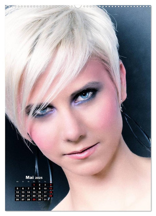 Extrem Make-Up Portraits (CALVENDO Wandkalender 2025)