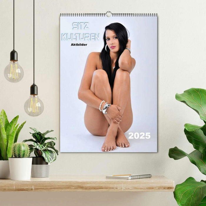 Sitzkulturen / Aktbilder (CALVENDO Wandkalender 2025)