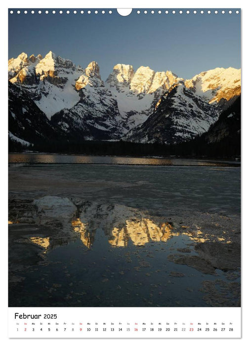 Die Dolomiten um Südtirol (CALVENDO Wandkalender 2025)