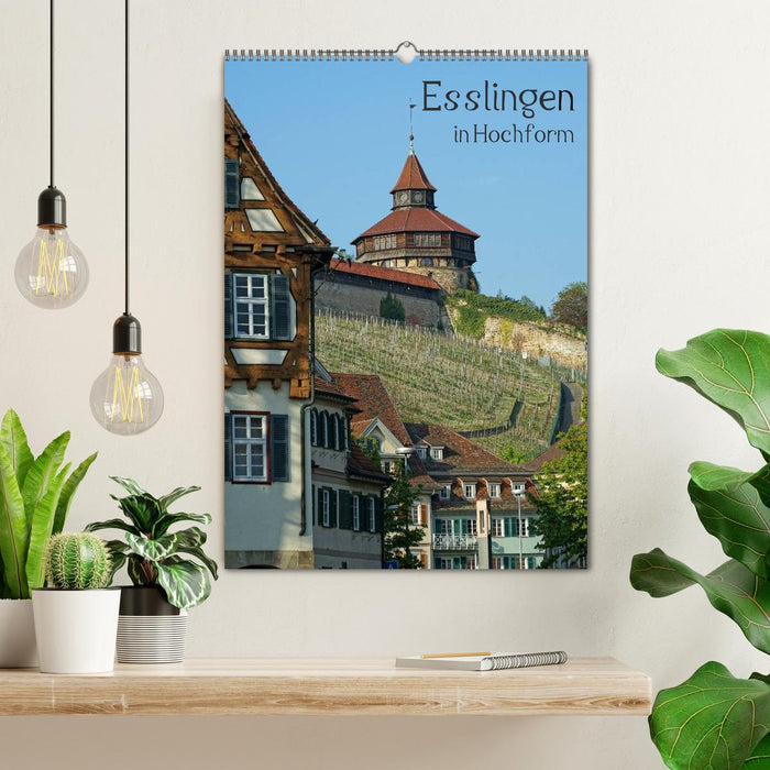 Esslingen in Hochform (CALVENDO Wandkalender 2025)