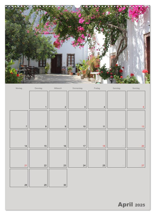 Kykladen, Perlen der Ägäis (CALVENDO Wandkalender 2025)