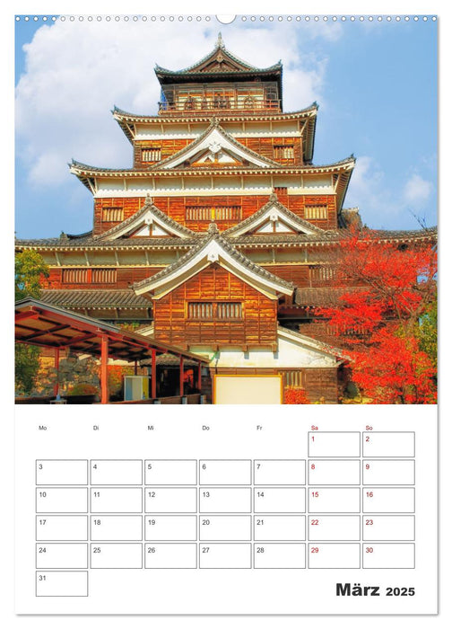 Eine Rundreise - Japan (CALVENDO Wandkalender 2025)